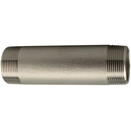 UPC 777808459148 product image for PLUMB-EEZE Stainless Steel Nipple | upcitemdb.com