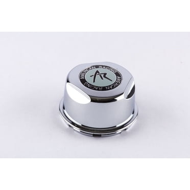 4 American Racing 3.42″ Snap-In Wheel Center Caps – Chrome, Fits 5 & 6 Lug (1342100S, 172CAP4)