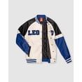 thumbnail image 3 of MEN'S BURKE VEGAN LEATHER VARSITY JACKET, 3 of 4