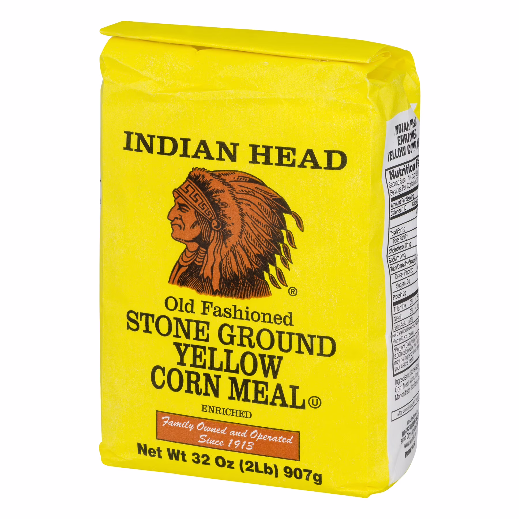 thumbnail image 5 of (4 pack) Wilkins Rogers Mills Indian Head Stone Ground Yellow Corn Meal, 32 oz, 5 of 6