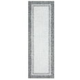 thumbnail image 3 of Garvee 2'x6' Washable Kitchen Runner Rug Modern Bordered Rug Non-Slip Bedroom Runners Rug for Hallway Laundry Room, Gray, 3 of 8