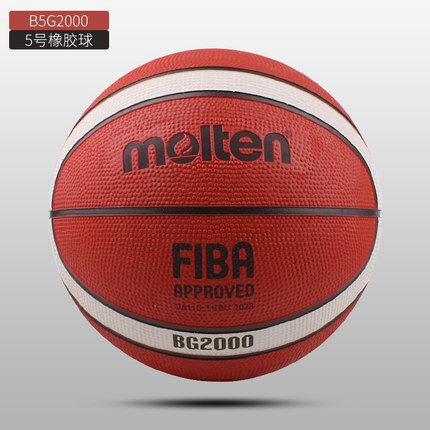 Pelota de baloncesto original molten GR7, Material de goma fundido genuino de alta calidad, tamaño oficial 7 Fivean unisex