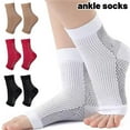 thumbnail image 3 of 1 Paire de Chaussettes de Compression Cheville Soutien de la Voûte Plantaire Chaussettes Apaisantes pour Neuropathie, 3 of 8