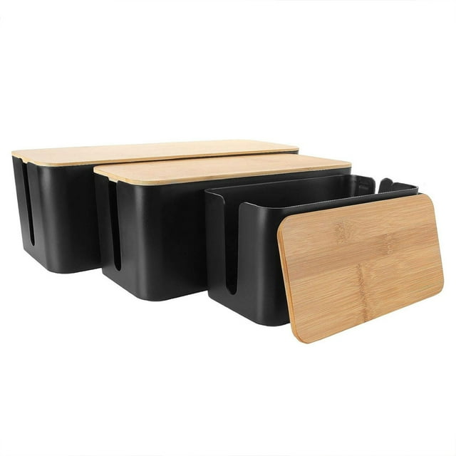 Baohd Desk Tough Organizer For Desk Storage For Tough Say To Clutters Desk Desk Storage For Cables Organizer For Desk Black L