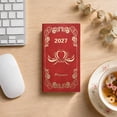 thumbnail image 4 of 2027 Daily Planner Portable Notebook | Red Lined Journal, 6.8x3.7 In | Daily Plan Book for Work & Office Organization, 4 of 9