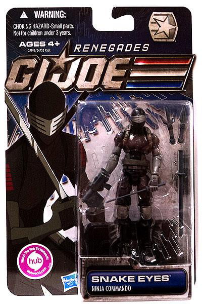 Details about   GI Joe Renegades 30th SNAKE EYES Action Figure 2011 Brand New 