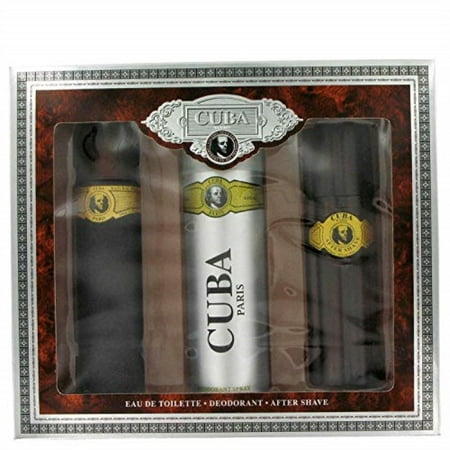 CUBA CIGAR GOLD For Men Gift Set By CUBA (Best Cuban Cigars In Cuba)
