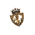 thumbnail image 3 of Broche Zulema Vintage Pin para Collar Clips Dorado, 3 of 8