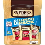 Snyder's of Hanover, Mini Pretzels, Individual Packs, 6 Ct