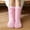 Pink, variant on Ukumplol Ankle Socks for Women Slipper Socks Winter Fashion Bedroom for Women Wearing Plush Carpet Solid Color Socks Plush Thickened Sleep Snow Socks Christmas Stockings Black One Size