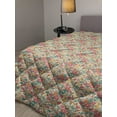 thumbnail image 2 of Leaf Down Alternative Comforter, Continuous Ornamental Simplistic Fall Foliage Items Garden Art Theme, Microfiber Quilt for All Season, 5 Sizes, Charcoal Grey and White, by Ambesonne, 2 of 3