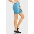 thumbnail image 3 of TheLovely Women & Plus Soft Cotton Active Stretch Outseam Workout Biker Shorts with Wide Wastband (15" Biker Shorts), 3 of 4