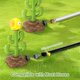thumbnail image 3 of Baby bath water toy- Water Sprinkler Kids, Toddler Outdoor Toys for Splashing Fun, Rotatable Sprinkler for Kids Sprays, Cute Cartoon Summer Toys Gift Water Toy for Yard, Garden, Lawn, Green Cactus, 3 of 5