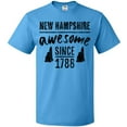 thumbnail image 3 of Inktastic New Hampshire Awesome Since 1788 T-Shirt, 3 of 5