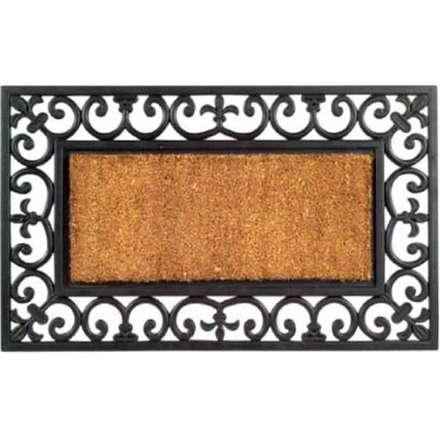 Imports Decor 702RBCM Country Rectangle Door Welcome Mat
