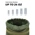thumbnail image 4 of Portavasos para moto KEMIMOTO, tela Oxford, color verde militar, 4 of 7