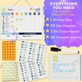 thumbnail image 5 of Quokka Chore Chart for Kids - Magnetic Reward Behavior Chart for Kids at Home - Dry and Erase Responsibility Schedule Board, 5 of 8