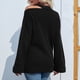 thumbnail image 5 of Suéter de manga larga con cuello redondo para mujer, informal, cómodo, a la moda Pompotops hdfakjf10422, 5 of 6