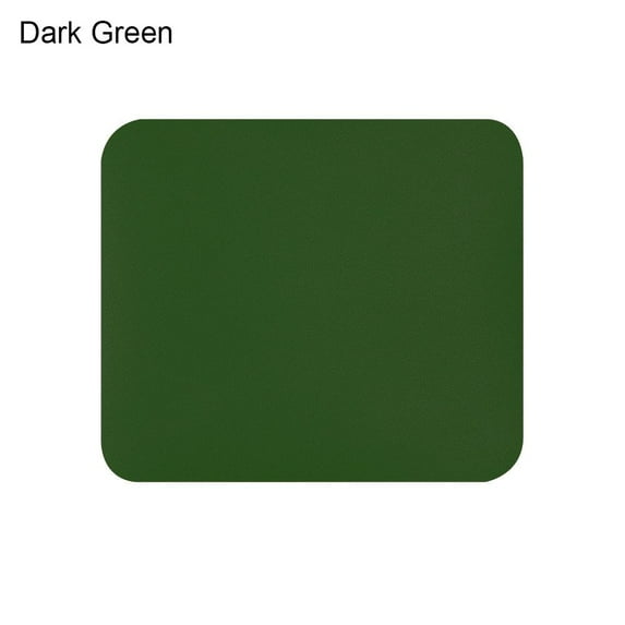Home Office Computer Game Comfortable Mice Mat Anti-slip Mouse Pad Desk Cushion DARK GREEN 230 X 200 X 2MM