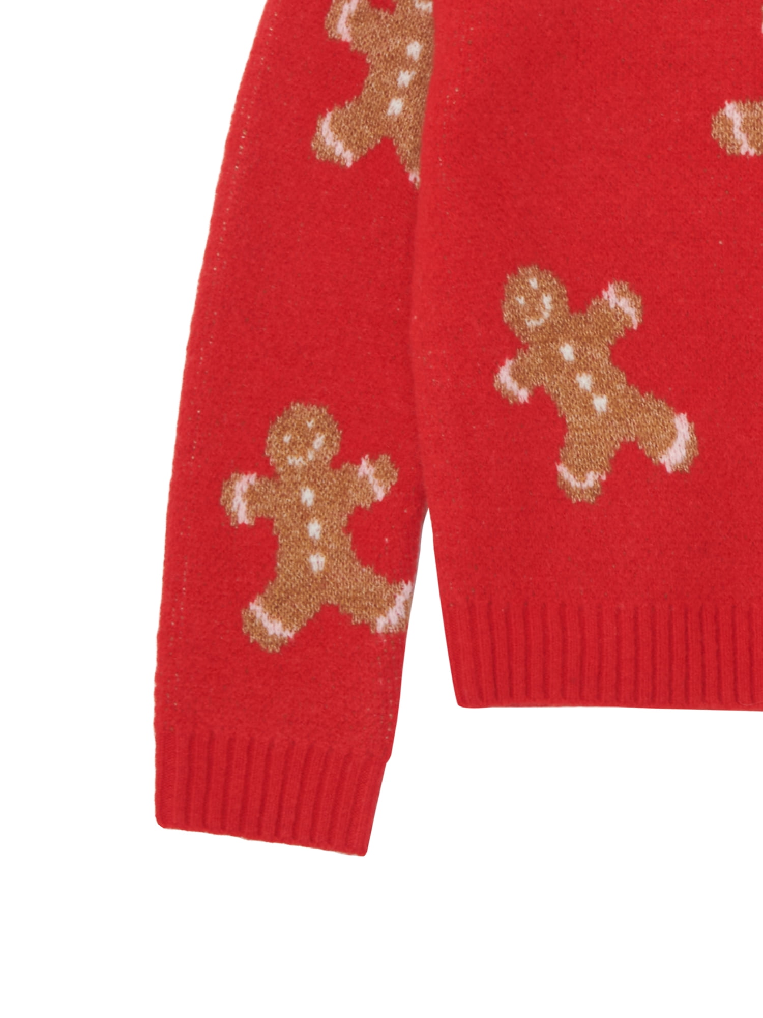 Planet Gold Girls Bow Print Ombre Sweater, Sizes 12M-18