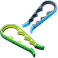 thumbnail image 3 of 4 in 1 Multi-Purpose Handheld Bottle Can Opener Glass Lid Jar Kitchen Twist Tool,Green, 3 of 5