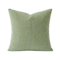 thumbnail image 2 of Boho Farmhouse Throw Pillow Covers 18x18 Inch Mordern Nordic Cushion Covers Soft Corduroy Spring Home Decor for Couch Bed Sofa Living Room, 2 of 7