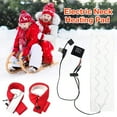 thumbnail image 3 of kurtrusly Electric Neck Heating Pads USB Charging Heated Wraps 3 Gears Temperature Scarf Thermal Hot Cold Winter Indoor Office, 3 of 6