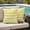 Yellow, variant on Outdoor Pillow Covers,Simple Blue Striped Decorative Throw Pillow Cover Waterproof Pillowcase Set of 2,Linen Cushion Case for Sofa Couch Bed 18x18 Inch,Modern Geometric Line
