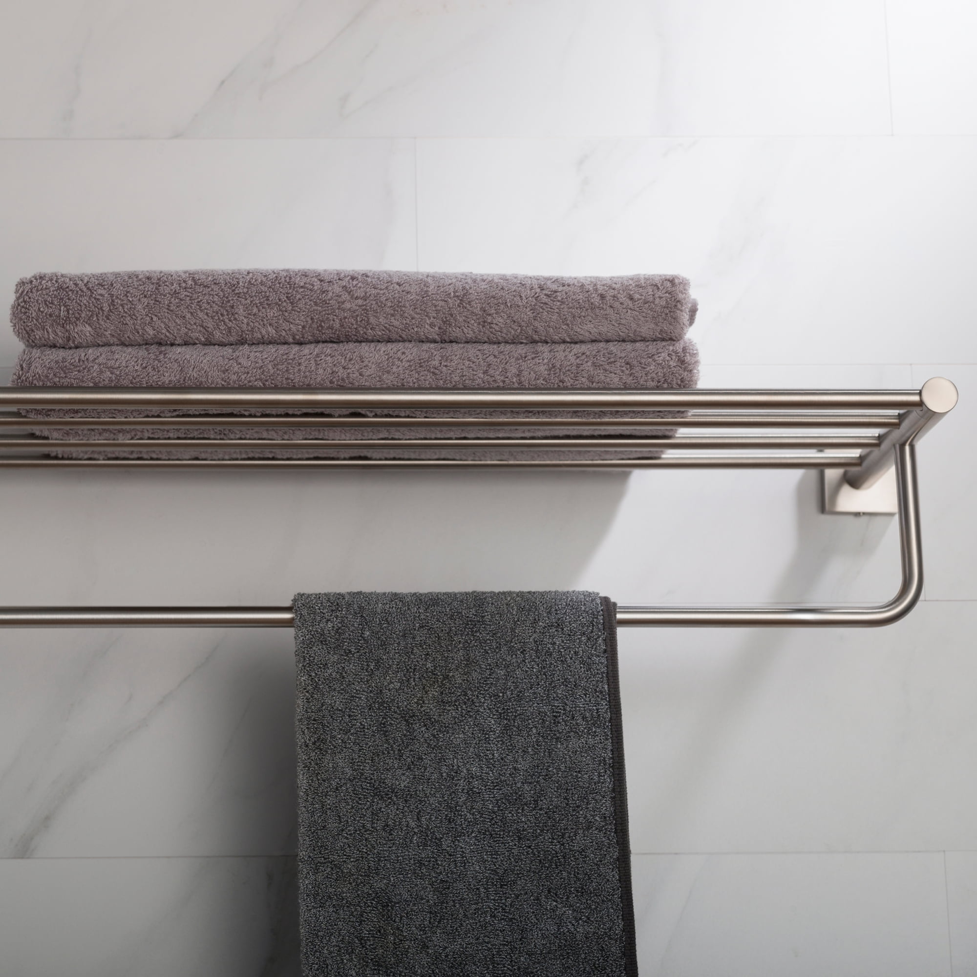 Get Luxury Ventus Bathroom Shelf with Towel Bar