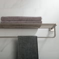 thumbnail image 7 of KRAUS Ventus Bathroom Shelf with Towel Bar, Brushed Nickel Finish, 7 of 7
