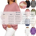 thumbnail image 3 of hoksml Maternity Nursing Sweatshirt Crew Neck Long Sleeve Pocket Adjustable Feeding Top for Pregnant Daily Soft, 3 of 8