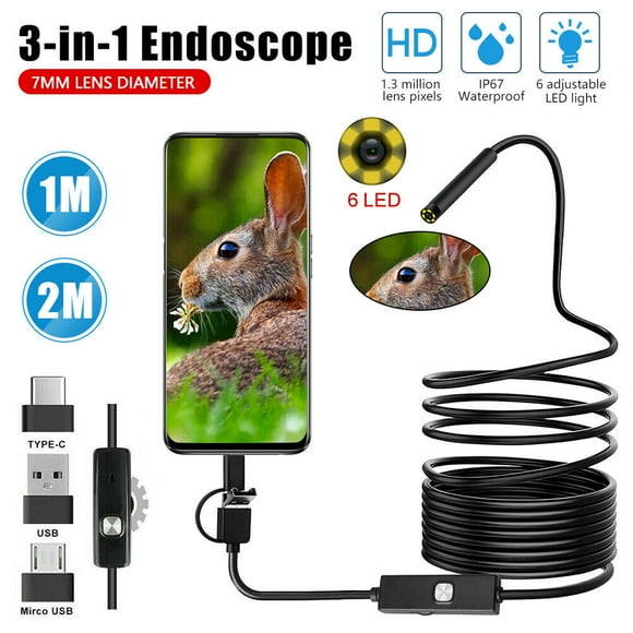 DEPSTECH Endoscopio Wifi 1200P HD Telecaere Di Ispezione Serpente - Foto 13