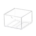 thumbnail image 4 of Organizador de cajones acrílico apilable, contenedor de almacenamiento apilable transparente, cajón de almacenamiento para cosméticos, organización de L, 4 of 9