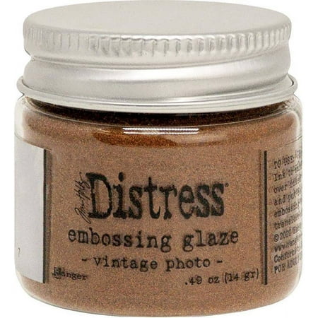 UPC: 0789541071037 | Ranger THoltz Distress Embossing Glaze VintagPhoto