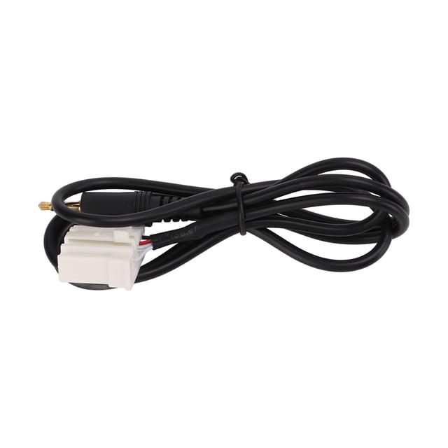 Adaptador de Entrada de Audio Aux, Cable de Entrada de Radio de Sonido Transparente de Sonido Resistente Al Calor Cable de Entrada Al Aire Libre 3.5 mm Para Teléfono Móvil para