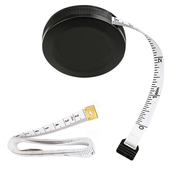 WORGEOUS  Centimeter Ruler Simple Operation Tape Measure Mini