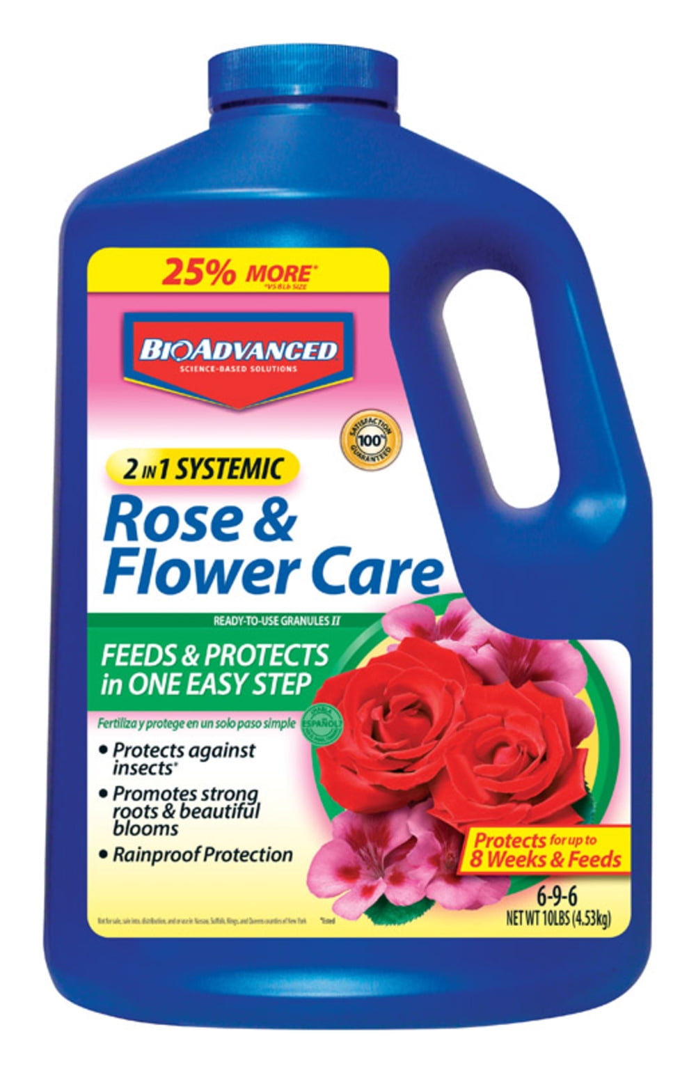 BioAdvanced 2in1 Systemic 696 Rose & Flower Fertilizer/Insecticide
