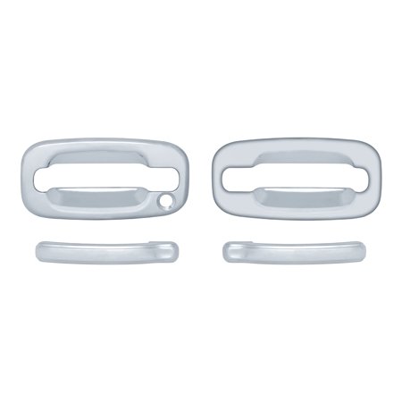 UPC 817822010519 product image for BRITE CHROME 12105K 99-06 SILVERADO/SIERRA 2DR W/O PASS KEY CHROME DOOR HANDLE C | upcitemdb.com