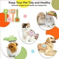 thumbnail image 4 of 1 pieza (oreja de gato rosa) cepillo para perros y gatos de pelo largo y corto, cepillo de aseo para perros para mudar, cepillo de aseo para gatos para quitar el pelo suelto y masajear JM, 4 of 5