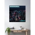 thumbnail image 2 of Insomnia Late Night Drive Poster Wall Art, Modern Wall Decor, 16x16 UNFRAMED, 2 of 3