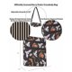 thumbnail image 4 of Bandoleras para mujer, Harry Potter, Hogwarts Gryffindor, bandolera pequeña con licencia oficial, bolso de hombro, bolso de viaje para pasaporte, fanáticos de Wizarding World, adultos y adolescentes, 4 of 8