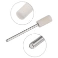 thumbnail image 4 of Wool Felt Mounted Mandrel 6mm x 12mm 1/10 Inch Shank Cylinder Bits, 20 Pieces, 4 of 6