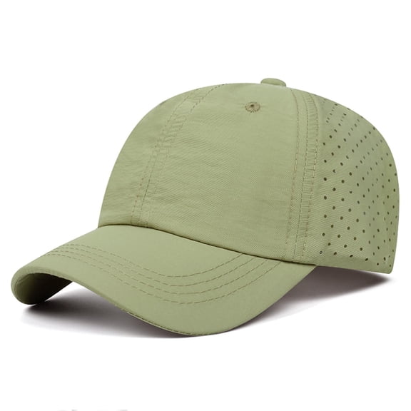 Miqool Kids Quick Dry Baseball Cap, Boys Girls Breathable Mesh Sun Hat, Adjustable Lightweight Outdoor Sport Cap