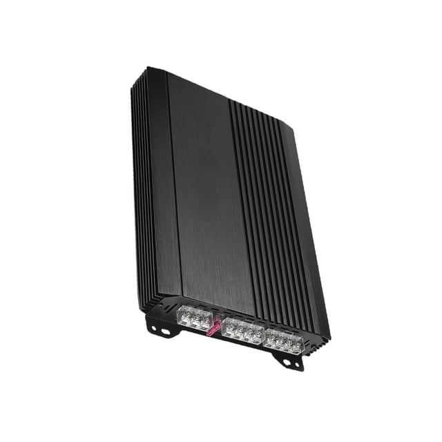 Riwesomey Amplificador de amplificador de alta potencia de 4 canales y 4 vías, Subwoofer Universal, amplificadores de rango completo de Audio Paneles de instrumentos para automóviles