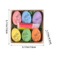 thumbnail image 3 of Foam Craft Eggs, 1.77 Inch Height, Pre-Drawn Outlines for Easy Designing, All-Inclusive DIY Decorating Kit, Great for Festive Gatherings and Personalized Gifts, 3 of 7