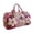 A, variant on Women's Vintage Petals Quilted Duffle Bag, Floral Canvas Weekender Overnight Travel Bag(H, 16" L x 8" W x 8" H)