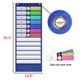 thumbnail image 2 of SHENMO Classroom Pocket Chart, Daily Schedule Pocket Chart, Free Double, 2 of 5