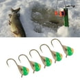 thumbnail image 4 of Kit Portátil de Anzuelos de Pesca en Hielo ANGGREK Acero de Alto Carbono 5 Piezas, 4 of 8