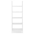 thumbnail image 3 of Scranton & Co 72" Rubberwood Ladder Bookshelf with 5 Shelves in White, 3 of 15