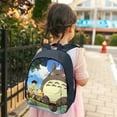 thumbnail image 3 of Totoro Backpacks Lightweight Casual Bookbags Travel Daypack Bookbags, 3 of 6
